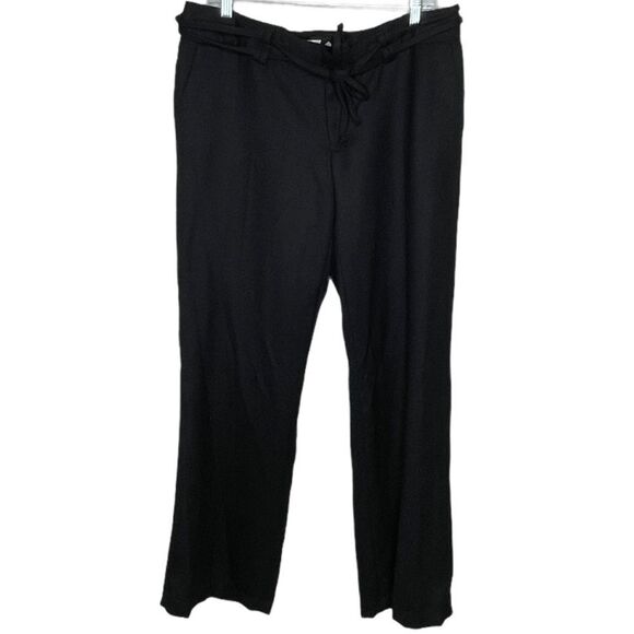 Old Navy Low Waist Wool‎ Blend Pants Black - Picture 1 of 7